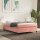 vidaXL Boxspringbett mit Matratze Rosa 140x200 cm Samt