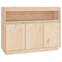 vidaXL Sideboard 104,5x34x80 cm Massivholz Kiefer