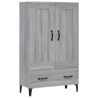 vidaXL Highboard Grau Sonoma 70x31x115 cm Holzwerkstoff