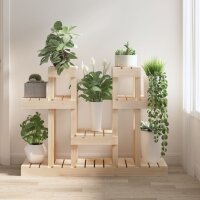 vidaXL Pflanzenständer 104,5x25x77,5 cm Massivholz...