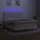 vidaXL Boxspringbett mit Matratze &amp; LED Creme 180x200 cm Stoff