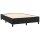 vidaXL Boxspringbett mit Matratze &amp; LED Schwarz 140x190 cm Samt