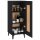 vidaXL Sideboard Schwarz 34,5x34x90 cm Holzwerkstoff