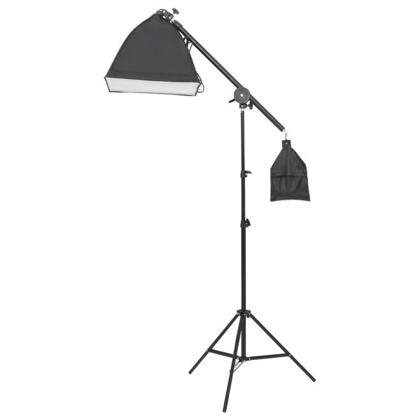 vidaXL Fotostudio-Set mit Leuchten, Hintergrund und Reflektor