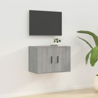 vidaXL TV-Wandschrank Grau Sonoma 57x34,5x40 cm