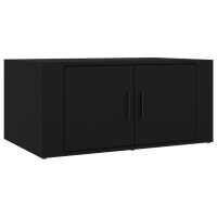 vidaXL Couchtisch Schwarz 80x50x36 cm Holzwerkstoff