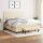 vidaXL Boxspringbett mit Matratze Creme 180x200 cm Stoff