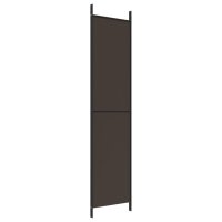 vidaXL 3-tlg. Paravent Braun 150x220 cm Stoff
