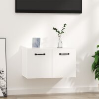 vidaXL Wandschrank Hochglanz-Weiß 80x35x36,5 cm...