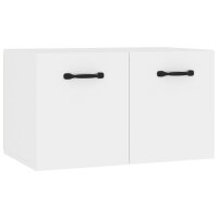 vidaXL Wandschrank Hochglanz-Weiß 80x35x36,5 cm...