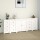 vidaXL Sideboard Wei&szlig; 230x35x80 cm Massivholz Kiefer