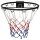 vidaXL Basketballring Schwarz 45 cm Stahl