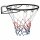 vidaXL Basketballring Schwarz 45 cm Stahl