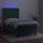 vidaXL Boxspringbett mit Matratze &amp; LED Dunkelgr&uuml;n 80x200 cm Samt