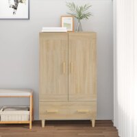 vidaXL Highboard Sonoma-Eiche 70x31x115 cm Holzwerkstoff