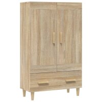 vidaXL Highboard Sonoma-Eiche 70x31x115 cm Holzwerkstoff