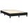 vidaXL Boxspringbett mit Matratze Schwarz 120x200 cm Stoff