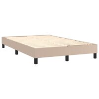 WOWONA Boxspringbett Matratze Cappuccino-Braun 120x200cm Kunstleder