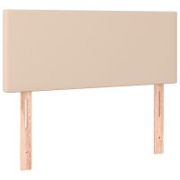 WOWONA Boxspringbett Matratze Cappuccino-Braun 120x200cm Kunstleder