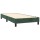 vidaXL Boxspringbett mit Matratze Dunkelgr&uuml;n 90x200 cm Samt