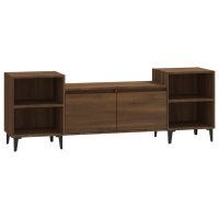 vidaXL TV-Schrank Braun Eichen-Optik 160x35x55 cm...