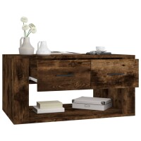 vidaXL Couchtisch R&auml;uchereiche 80x50x40 cm Holzwerkstoff