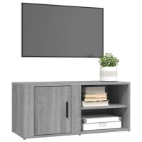 vidaXL TV-Schr&auml;nke 2 Stk. Grau Sonoma 80x31,5x36 cm Holzwerkstoff