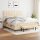 vidaXL Boxspringbett mit Matratze Creme 160x200 cm Stoff