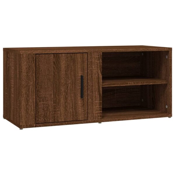 vidaXL TV-Schrank Braun Eichen-Optik 80x31,5x36 cm Holzwerkstoff