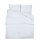 WOWONA Bettwäsche-Set Weiß 200x200 cm Leichte Mikrofaser