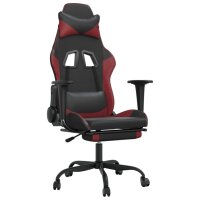 vidaXL Gaming-Stuhl mit Massage &...