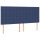 vidaXL Boxspringbett mit Matratze Blau 160x200 cm Stoff