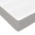 vidaXL Boxspringbett mit Matratze Hellgrau 120x200 cm Stoff