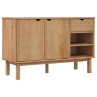 vidaXL Sideboard OTTA 114x43x73,5 cm Massivholz Kiefer