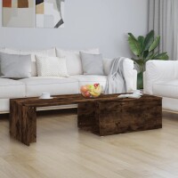 vidaXL Couchtisch R&auml;uchereiche 150x50x35 cm Holzwerkstoff