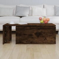 vidaXL Couchtisch R&auml;uchereiche 150x50x35 cm Holzwerkstoff