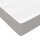 vidaXL Boxspringbett mit Matratze Hellgrau 160x200 cm Stoff