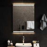 vidaXL LED-Badspiegel 60x80 cm