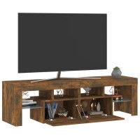 vidaXL TV-Schrank mit LED-Leuchten R&auml;uchereiche 140x36,5x40 cm