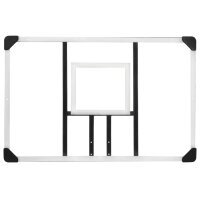 vidaXL Basketballkorb Transparent 106x69x3 cm Polycarbonat