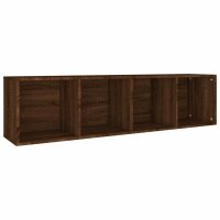 vidaXL B&uuml;cherschrank/TV-Schrank Braun Eichen-Optik 36x30x143 cm