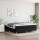 vidaXL Boxspringbett Schwarz 180x200 cm Stoff