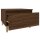 vidaXL Beistelltische 2 Stk. Braun Eiche 50x46x35 cm Holzwerkstoff