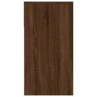 vidaXL Konsolentisch Braun Eichen-Optik 100x39x75 cm Holzwerkstoff