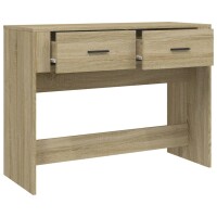 vidaXL Konsolentisch Sonoma-Eiche 100x39x75 cm Holzwerkstoff