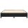 vidaXL Boxspringbett Schwarz 180x200 cm Samt