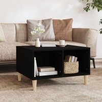 vidaXL Couchtisch Schwarz 60x50x36,5 cm Holzwerkstoff