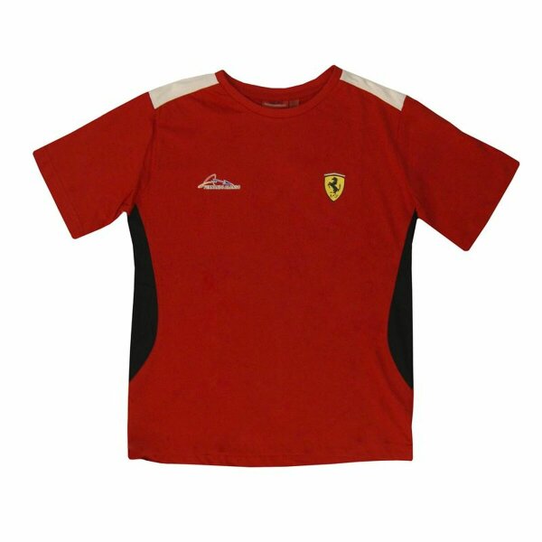 Kurzarm-T-Shirt f&uuml;r Kinder Precisport  Ferrari  Rot (14 Jahre)