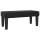vidaXL Boxspringbett mit Matratze Schwarz 90x190 cm Kunstleder