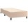 vidaXL Boxspringbett mit Matratze Cappuccino-Braun 90x200cm Kunstleder